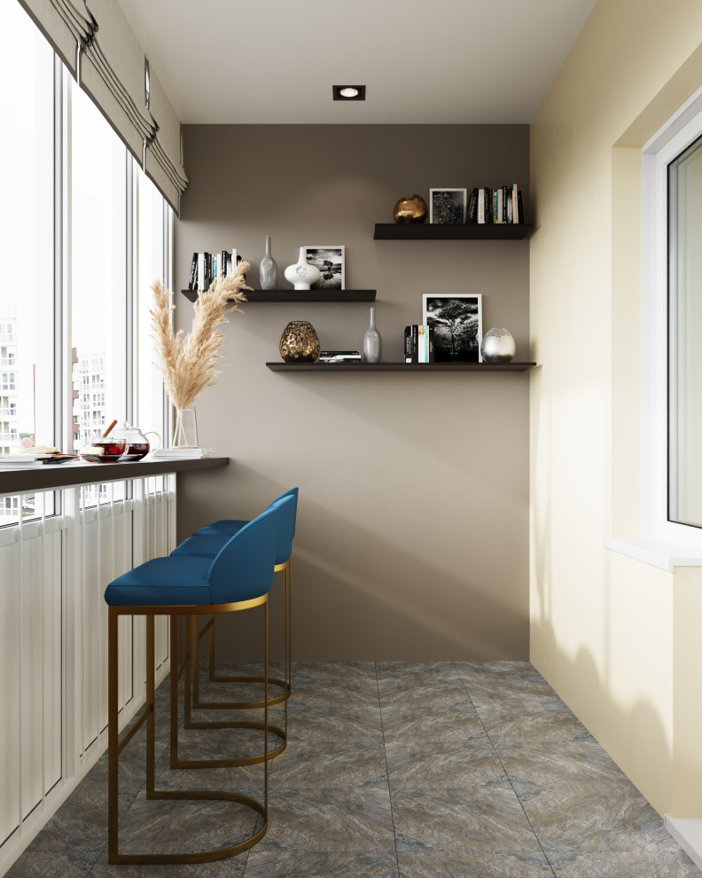 Балкон из проекта "Природные оттенки"