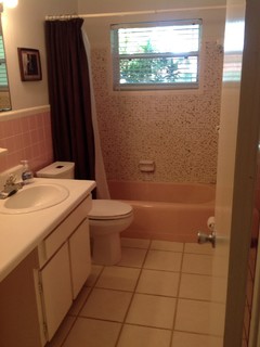 Bathroom walls - to tile or not to tile?