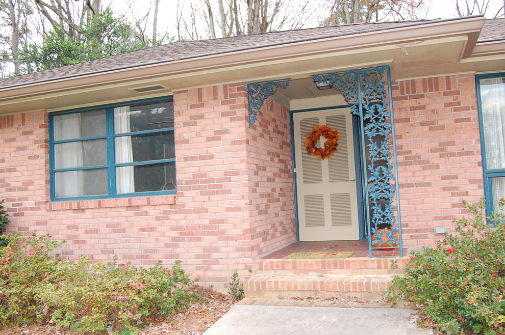 Exterior Trim Paint Suggestions for Salmon Brick