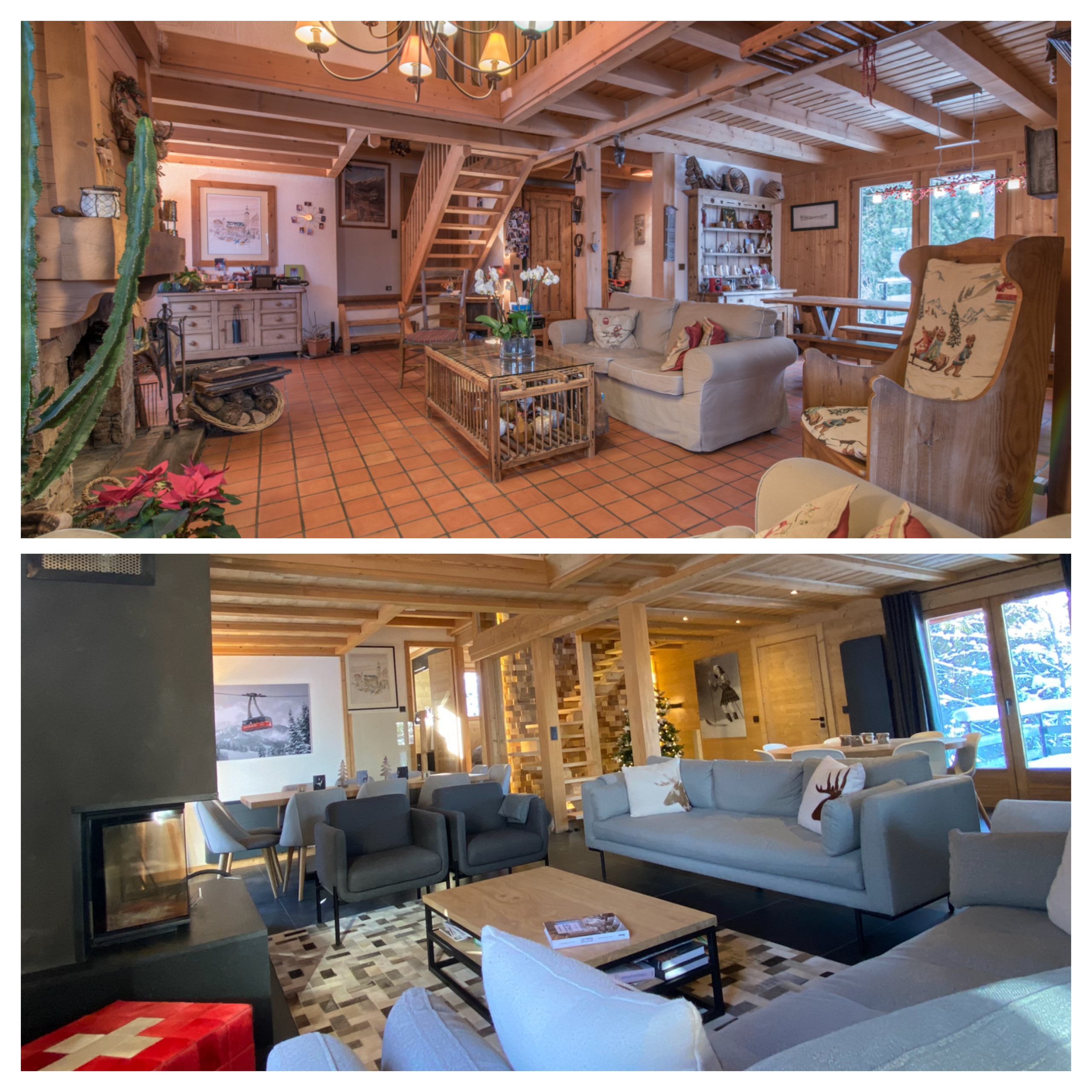CHALET AVANT/APRES