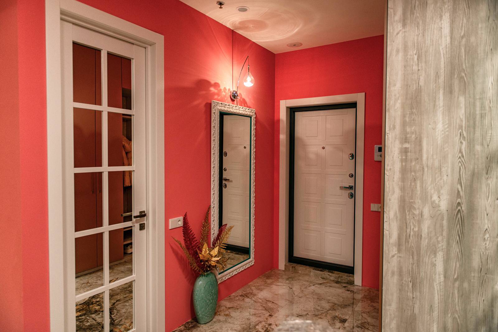 Квартира в цвете «соблазнительный коралл». ЖК «Лайнер»