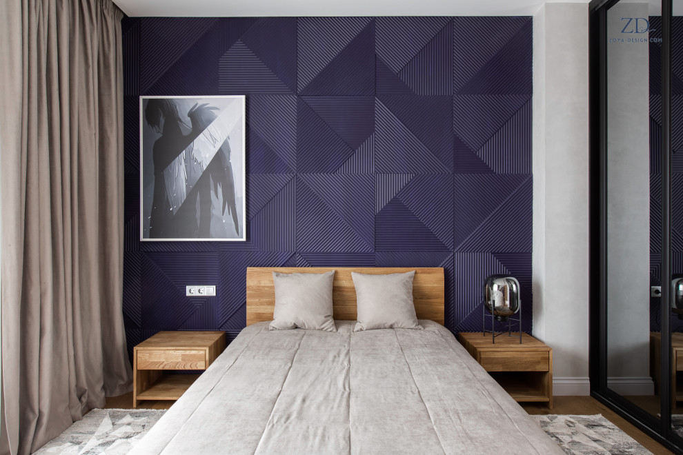 Цвет в интерьере, квартира в Куркино.