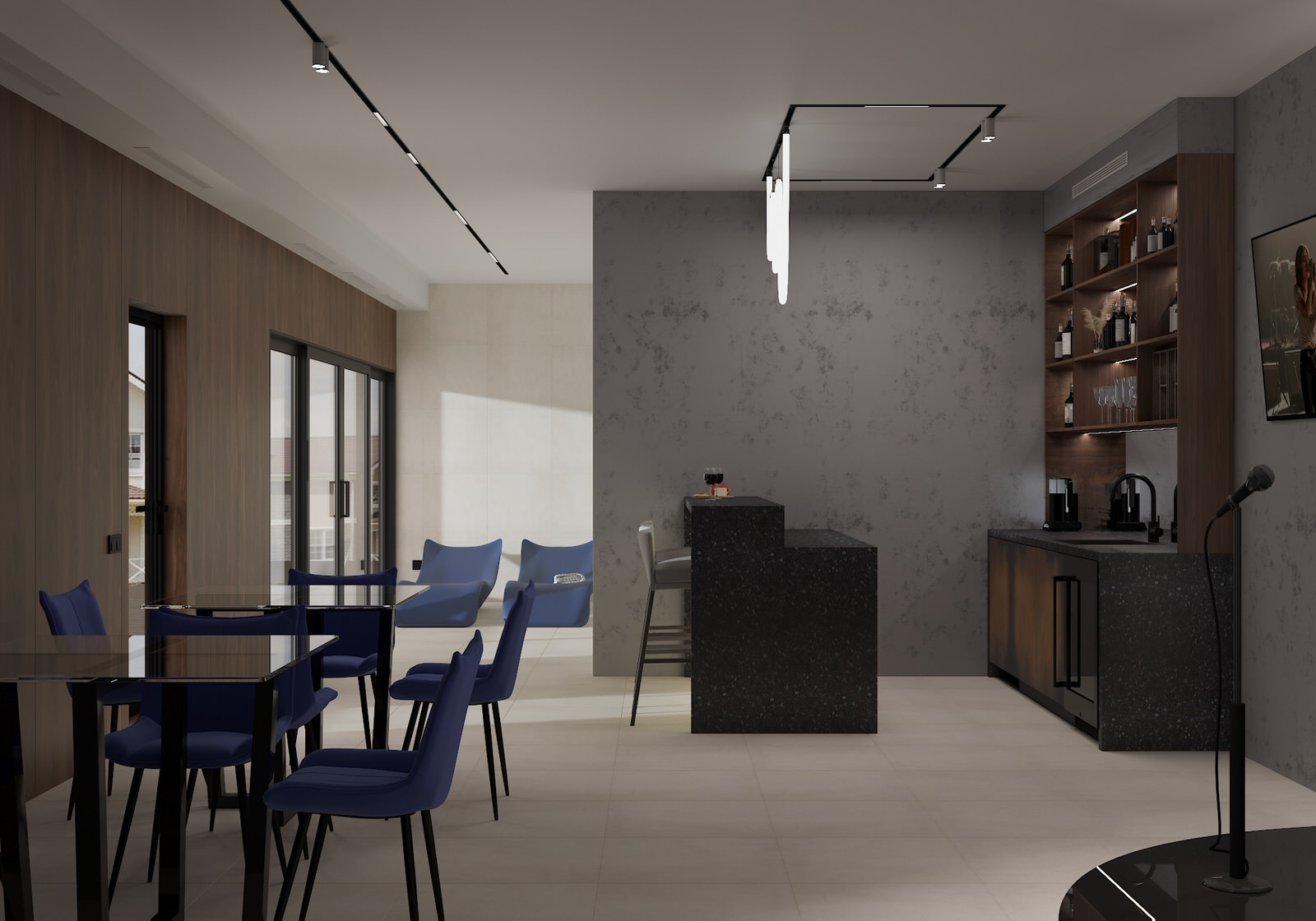 Бар и караоке в частном доме