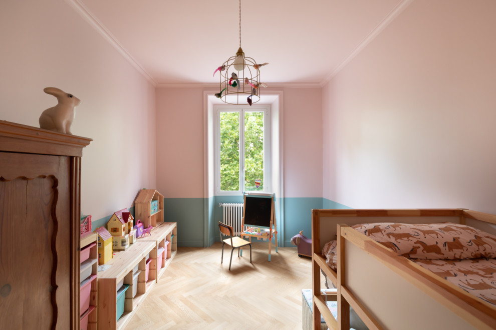 This is an example of a mediterranean kids' bedroom in Other.