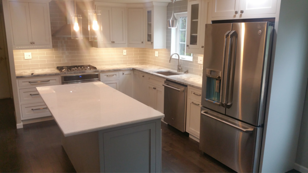 Inspiration for a transitional kitchen remodel in DC Metro