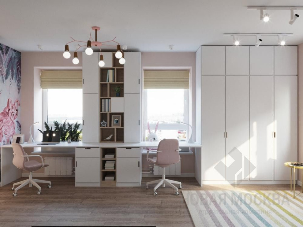 Дизайн-проект трехкомнатной квартиры 80 кв.м в ЖК «Аннино парк»