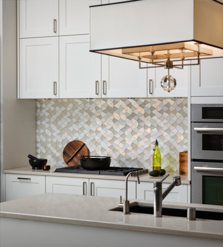 Inspiration for a transitional kitchen remodel in Orange County