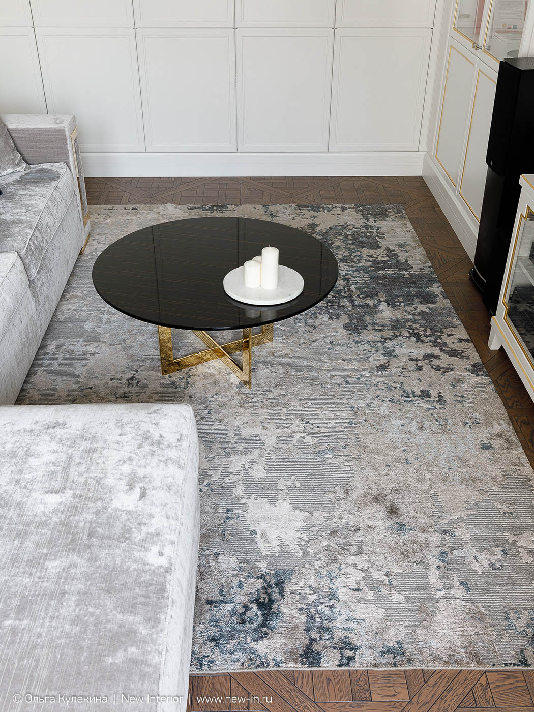 Квартира на Крестовском в стиле современная классика - 125 м²