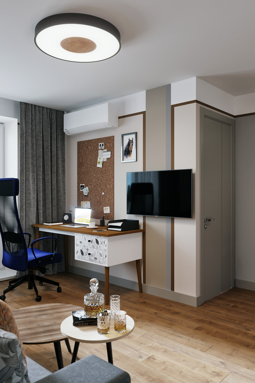 Однокомнатная квартира (34,8 м2) - MINILAGOM