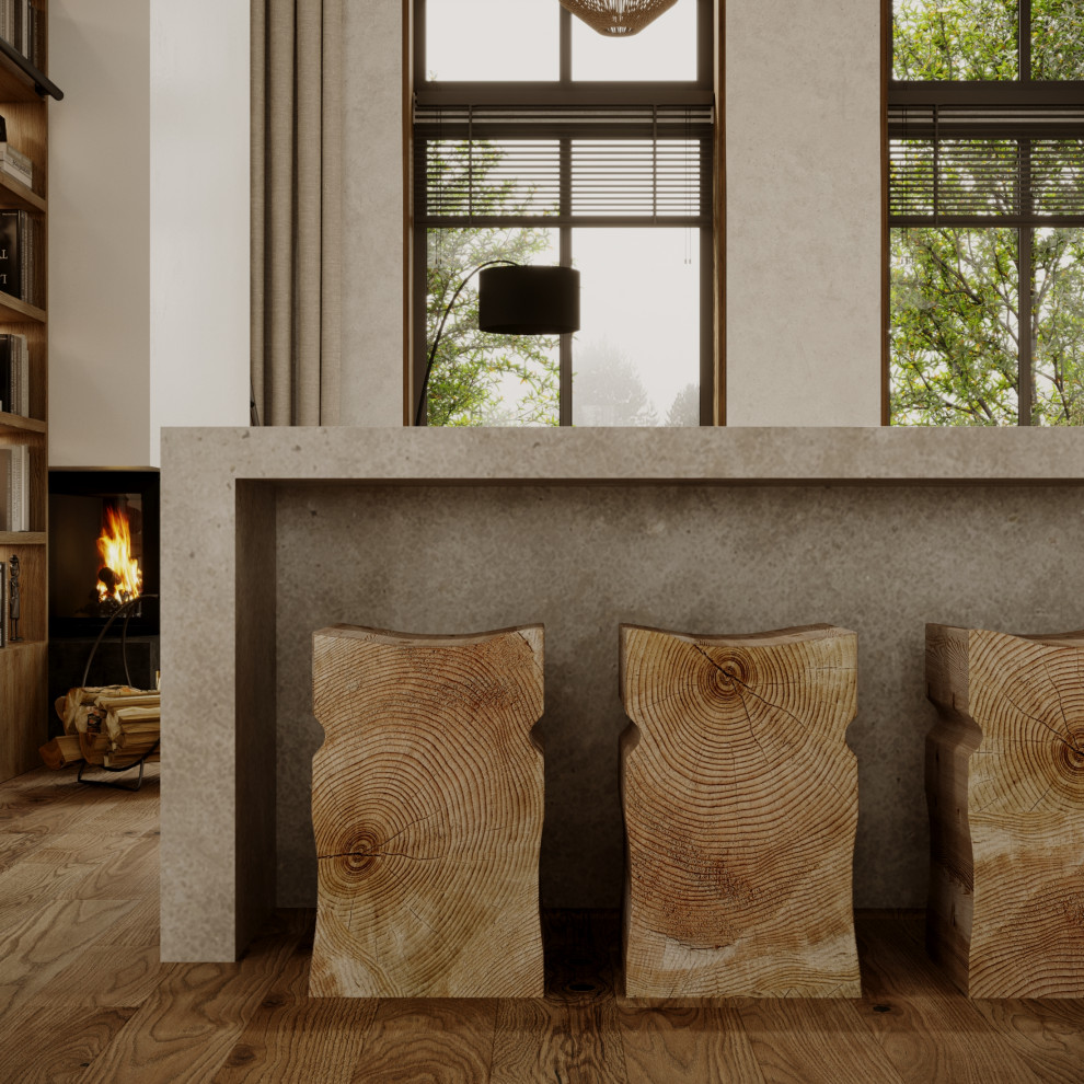 Загородный дом в Конаково 195м2