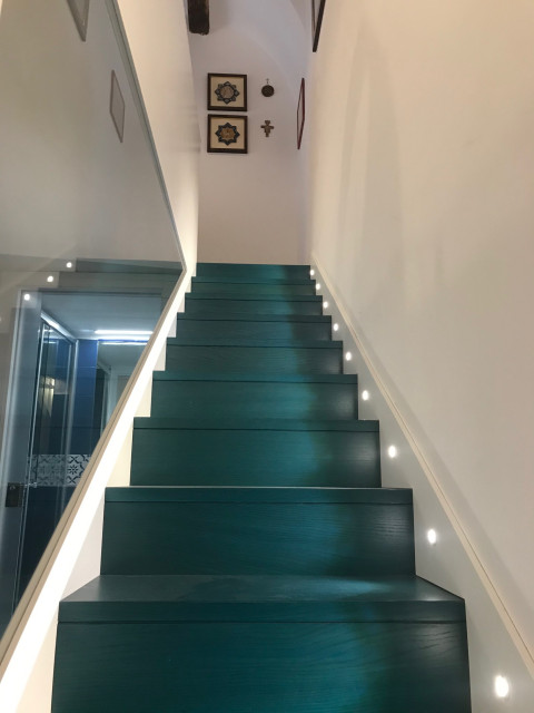 Casa G - Napoli middelhavsstil-trappe