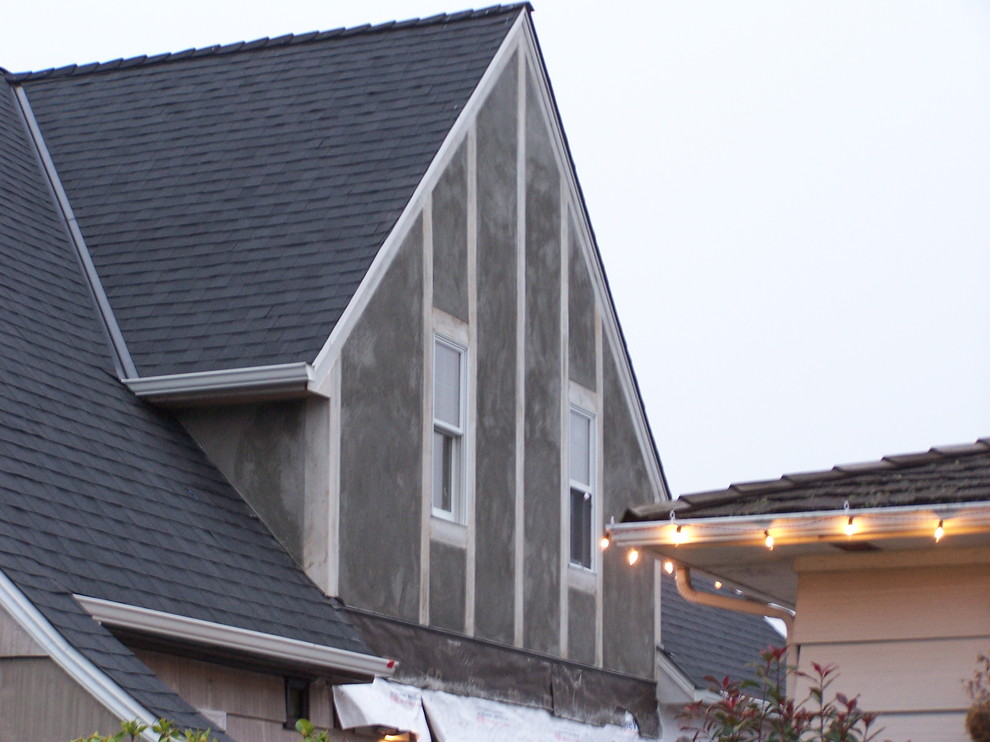 Timbered Stucco Tudor
