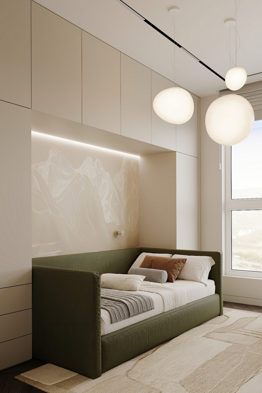 Дизайн и ремонт квартиры в ЖК Wow - Цвета природы