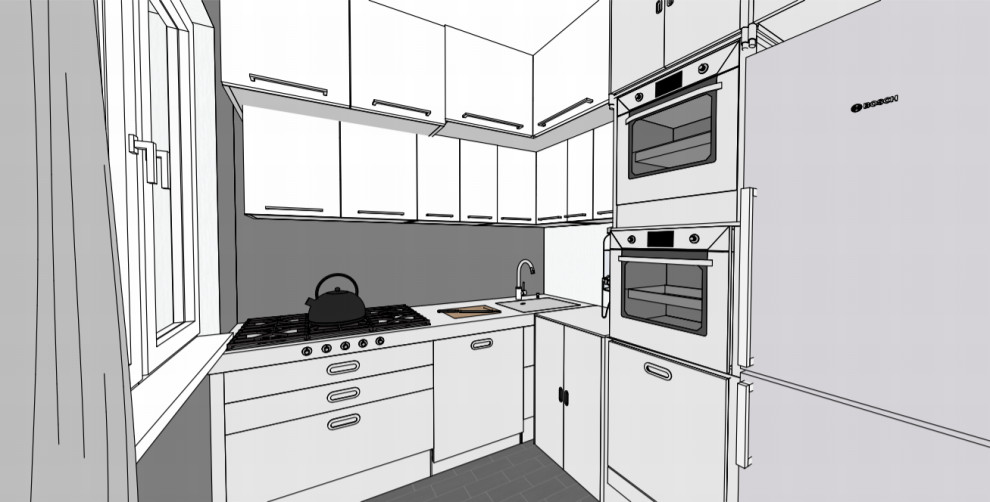Скетч кухни