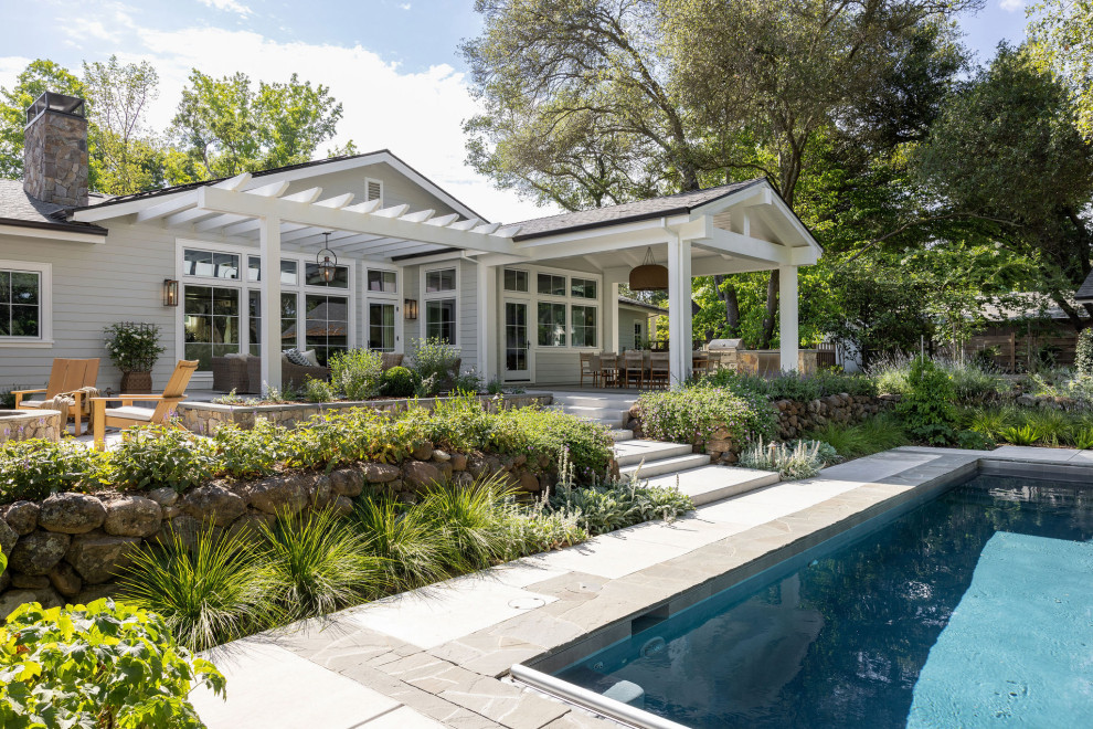Elegant pool photo in Sacramento