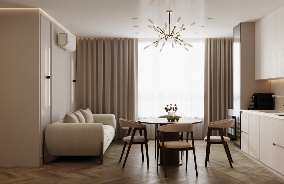 Дизайн двухкомнатной квартиры в современном стиле