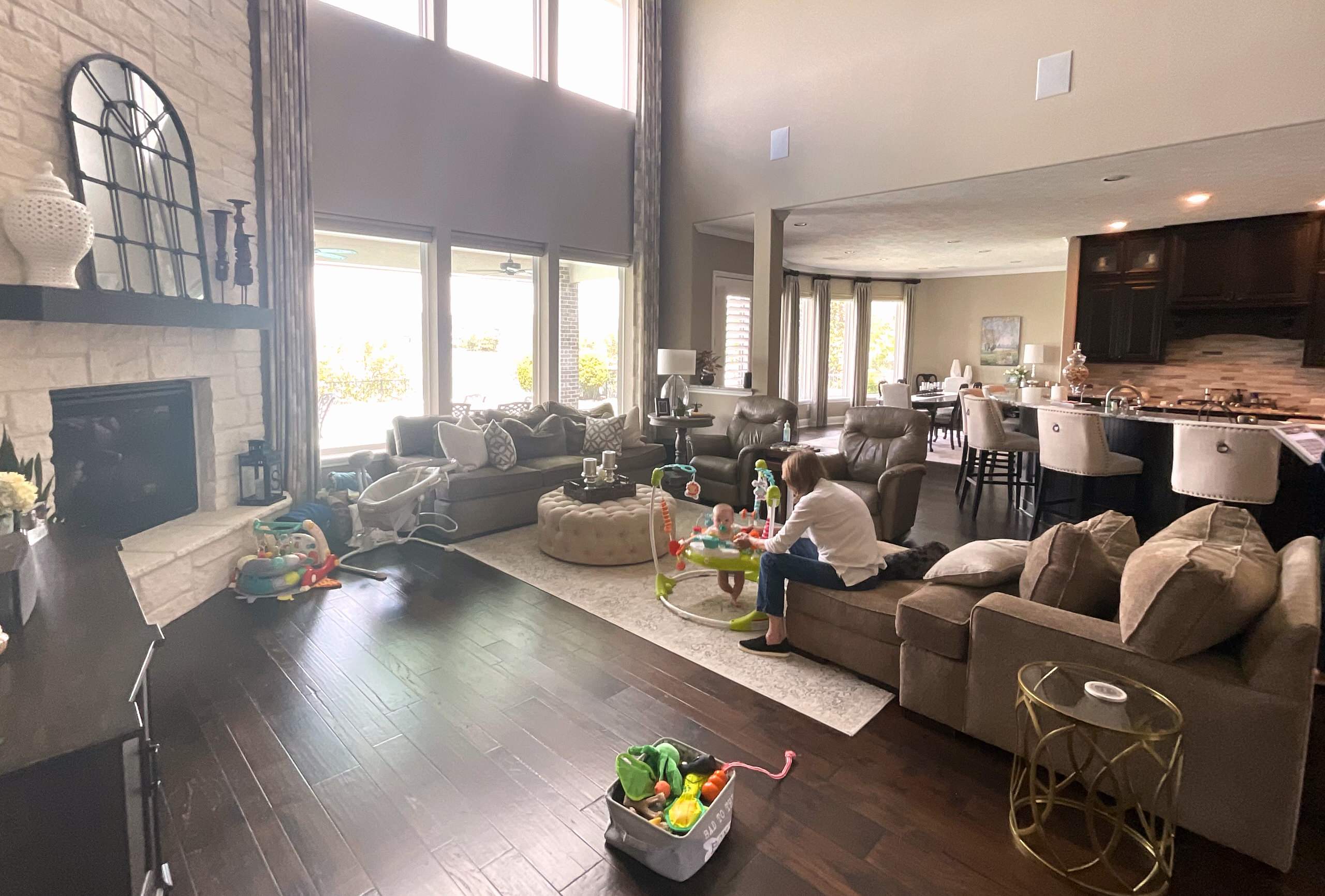 Family Room Before