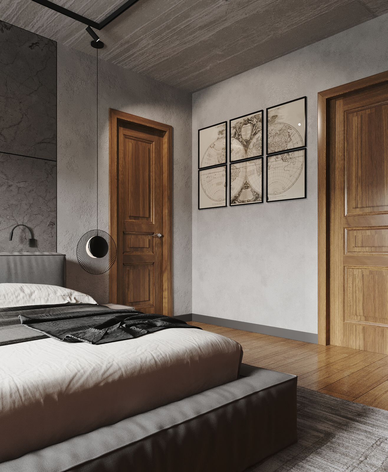 Современный загородный  дом в стиле минимализм