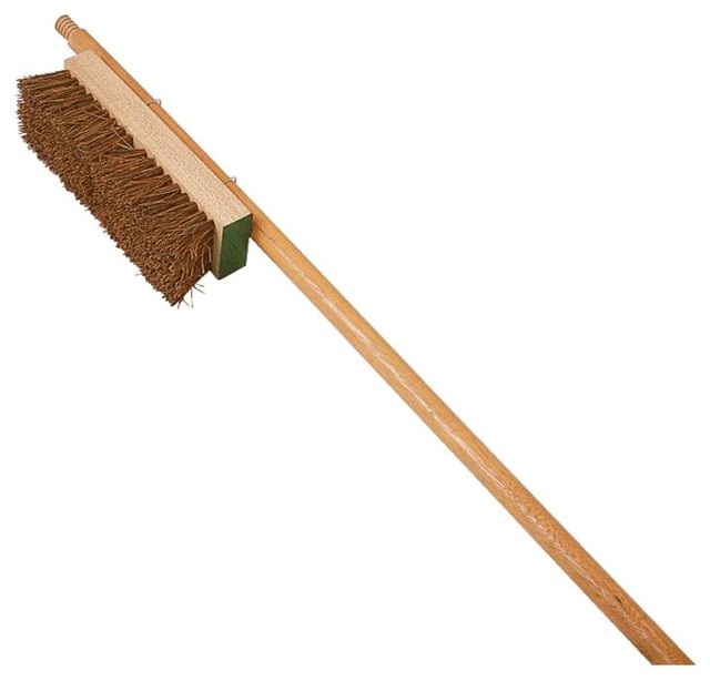 Dqb Ind Deck Brush W Handle 08761 Contemporary Fireplace