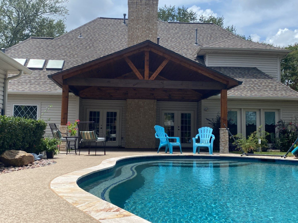 Custom Covered Patio Houston by Gulf Coast Storm Solutions Houzz
