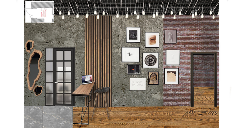 Дизайн интерьера паба в стиле Лофт