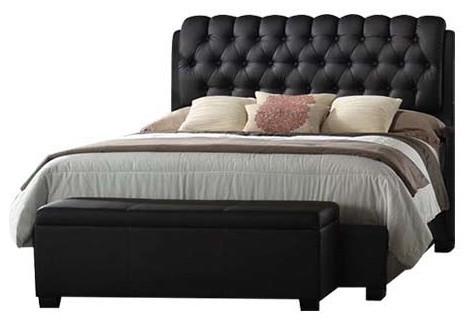 Bedroom Furniture Ireland acme furniture ireland ii button tufted queen bed, white - panel Bedroom Furniture Ireland acme furniture ireland ii button tufted queen bed, white - panel