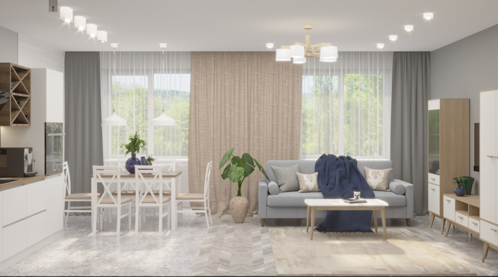 Трехкомнатная квартира