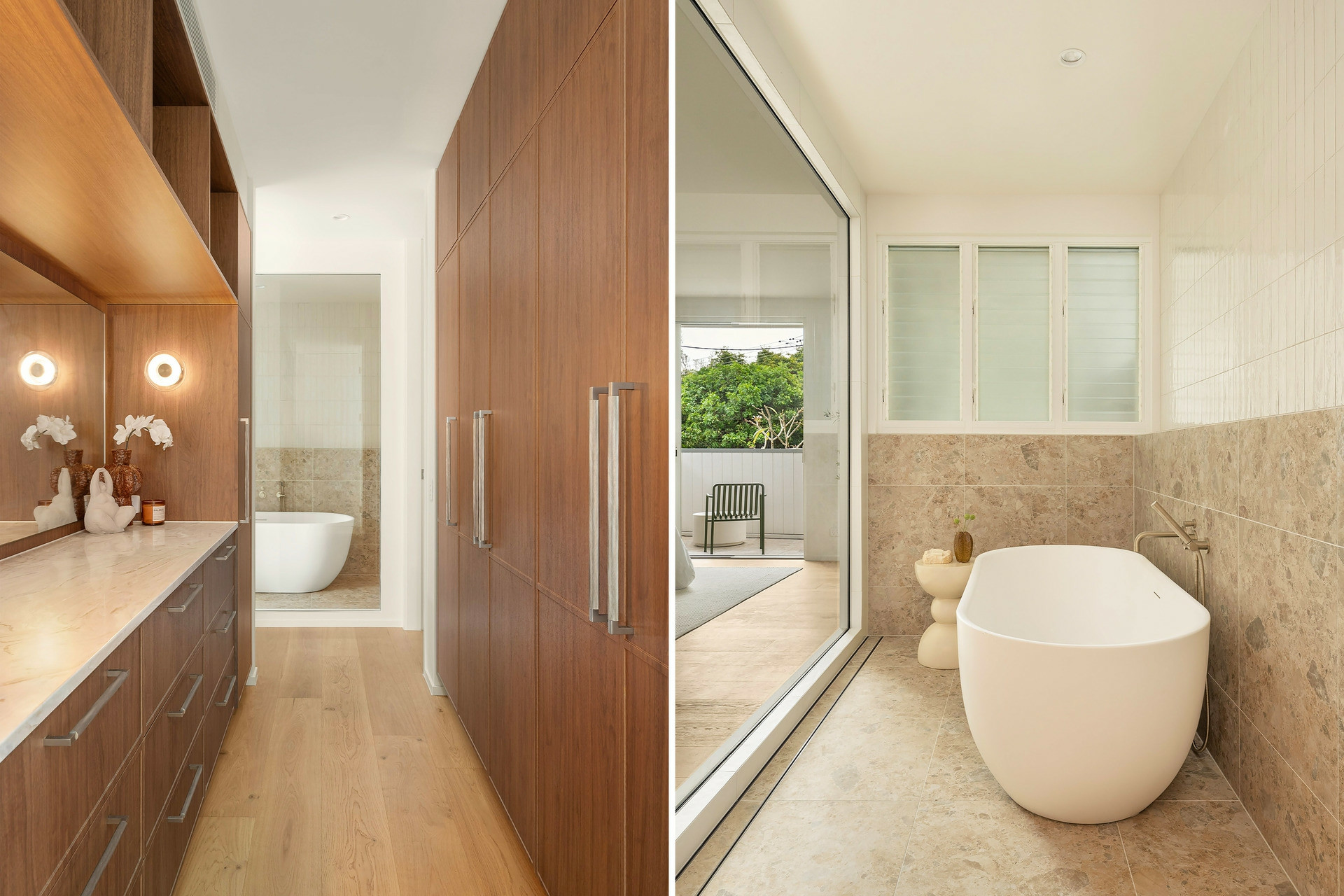 Walk in Wardrobe and Master Bathroom