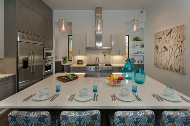 Ethridge  |  Interior  |  New Construction trendy-koekken