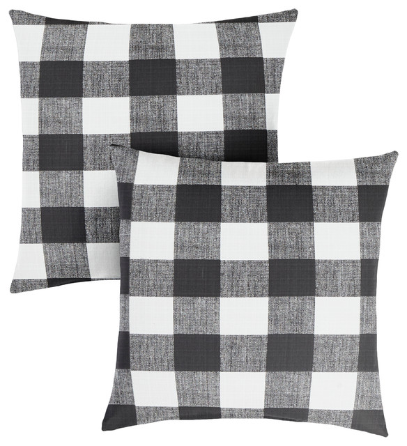 18" Pillows, Knife Edge Outdoor Cushions And Pillows by Mozaic Home