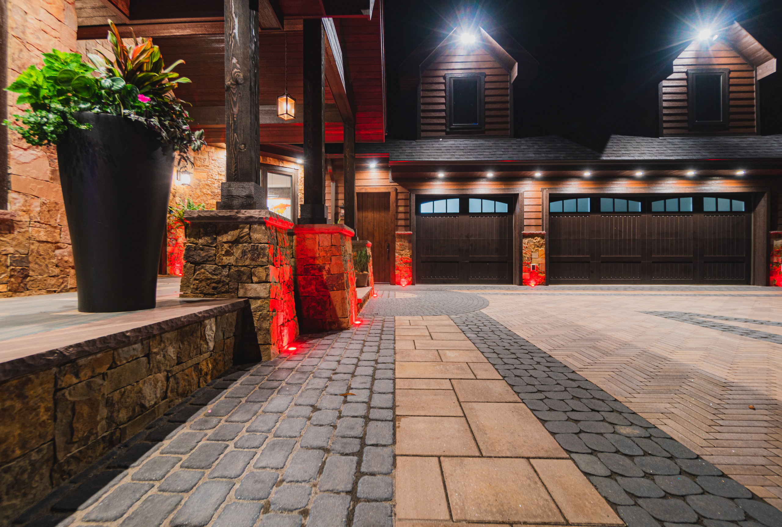 Award Winning Driveway Courtyard