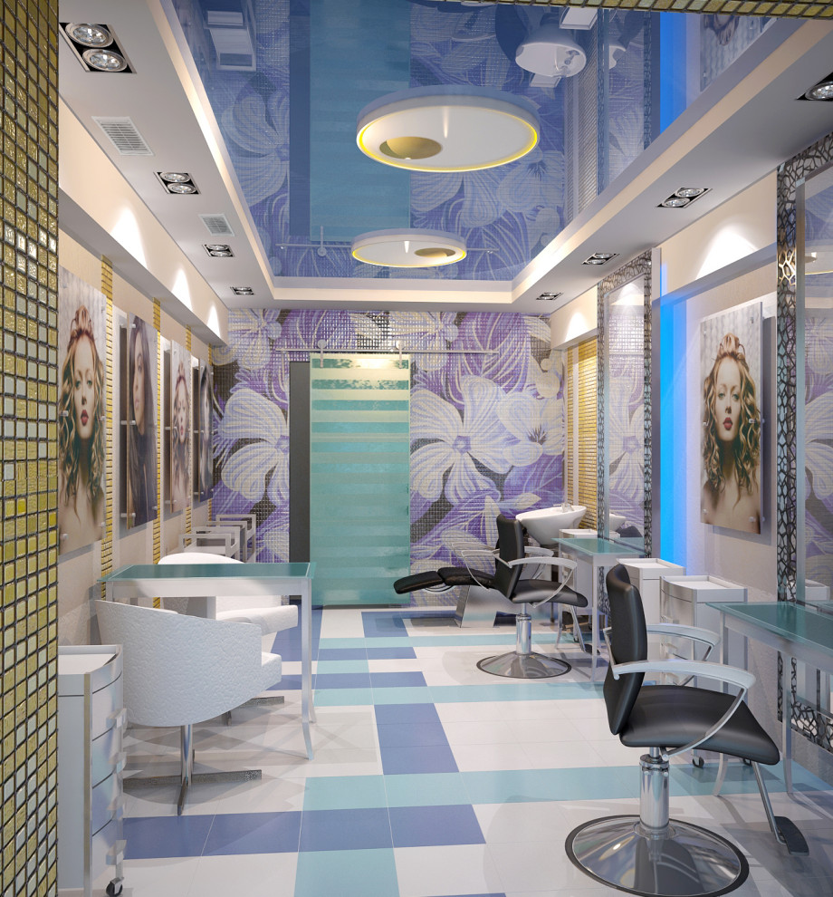 Интерьеры салонов красоты