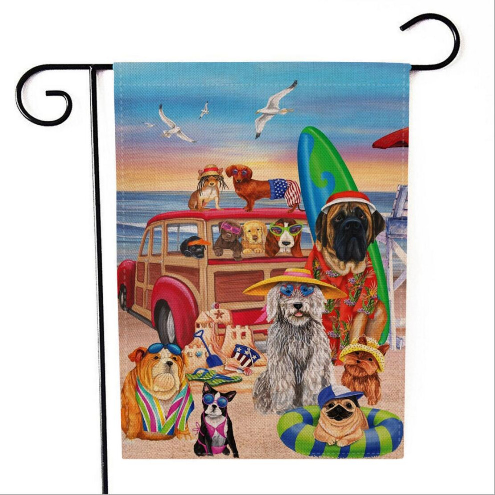 Animal Flag Double Sized Garden Decor Flags without Pole 18 x 12.5 Inch