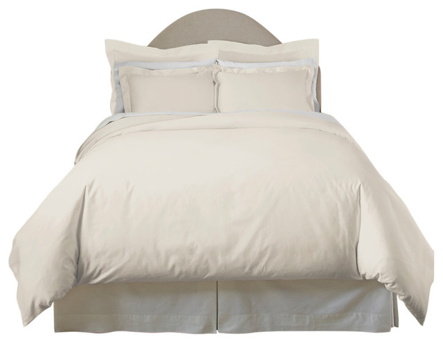 Atwood 620 Tc 3 Piece Cotton Duvet Set Bone Full Queen Atwood 620 Tc 3 Piece Cotton Duvet Set Bone Full Queen