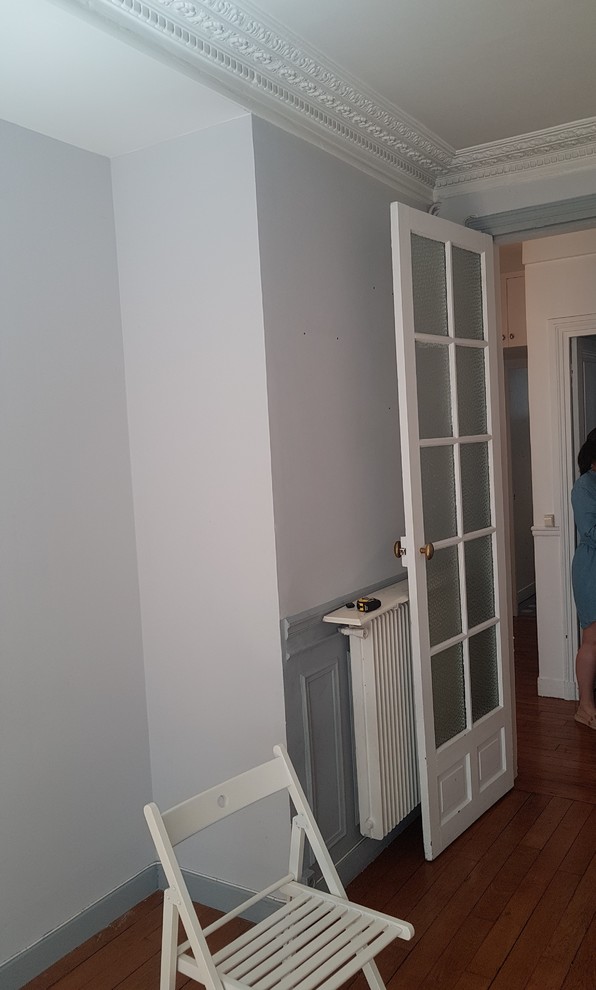Peinture séjour en 3 tons de couleur PARIS 75018