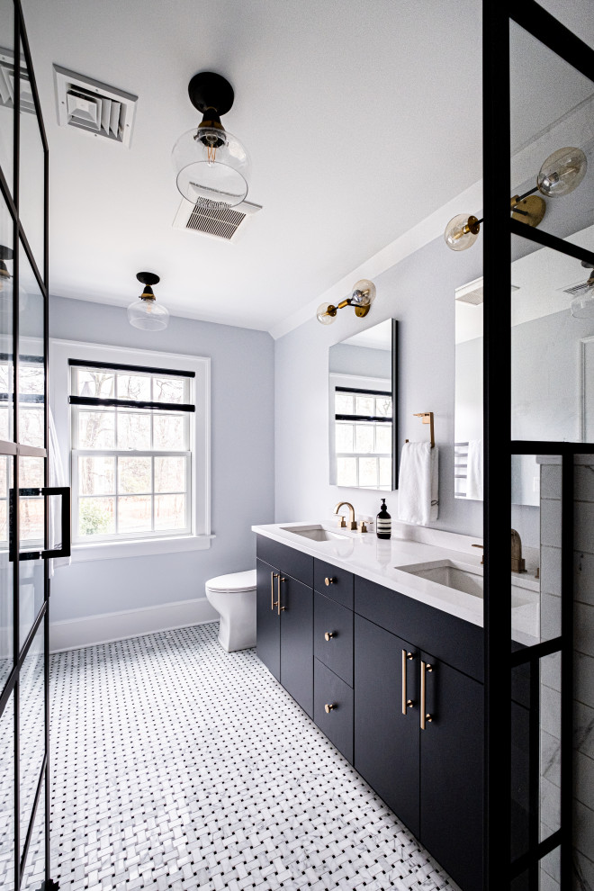 Get Slab Door Vanity Images