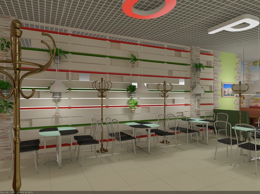 Дизайн кафе.