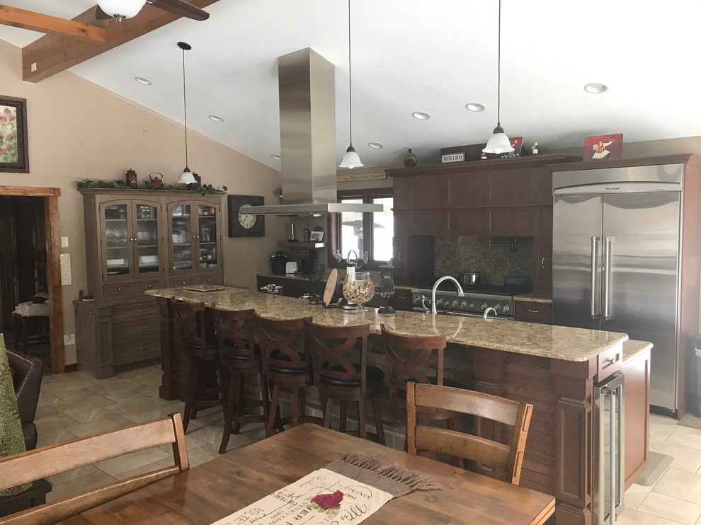 Omega Ultima door, Cherry wood, Canyon/Riverbed stain