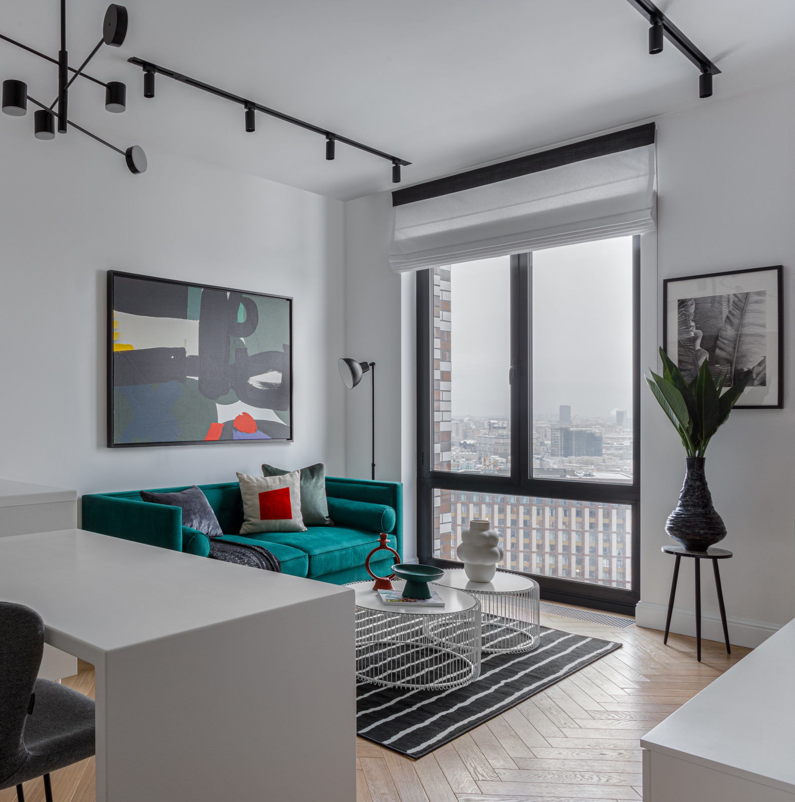 Стилизация квартиры в ЖК Пресня Сити - 2