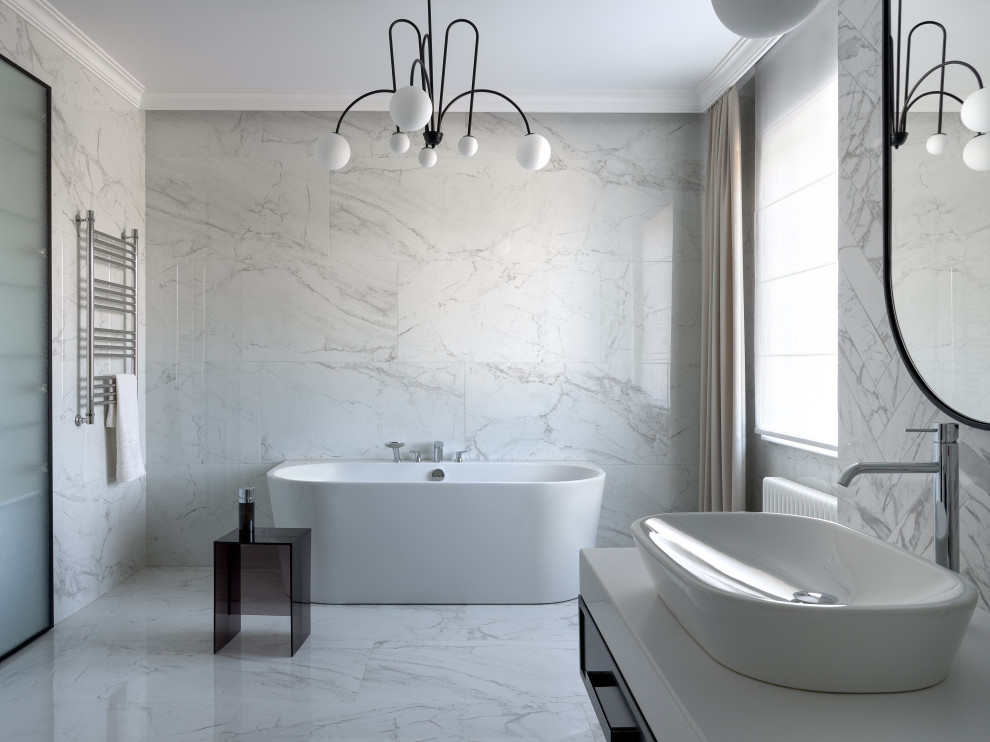 Современный интерьер с нотками классики