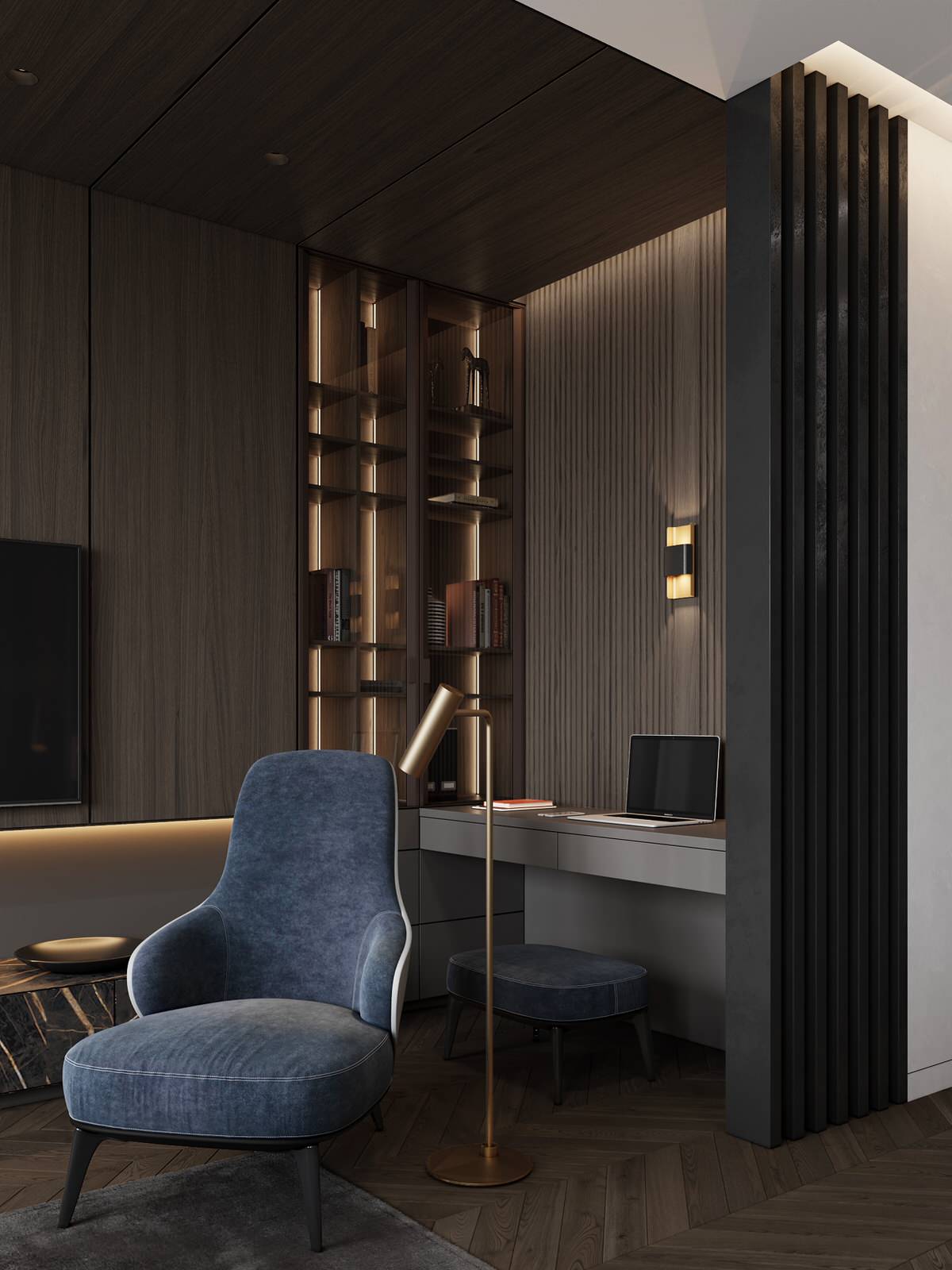 Дизайн четырёхкомнатной квартиры в ЖК "Наследие" | Москва | Россия |