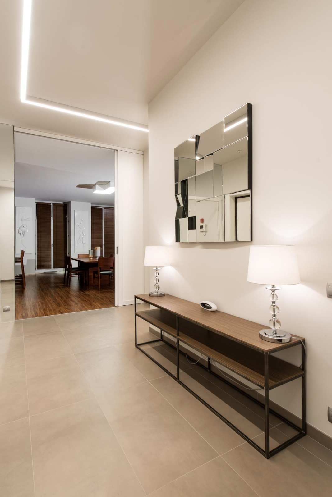 Интерьер квартиры в ЖК "Фурманный переулок, дом 8" 155 М2