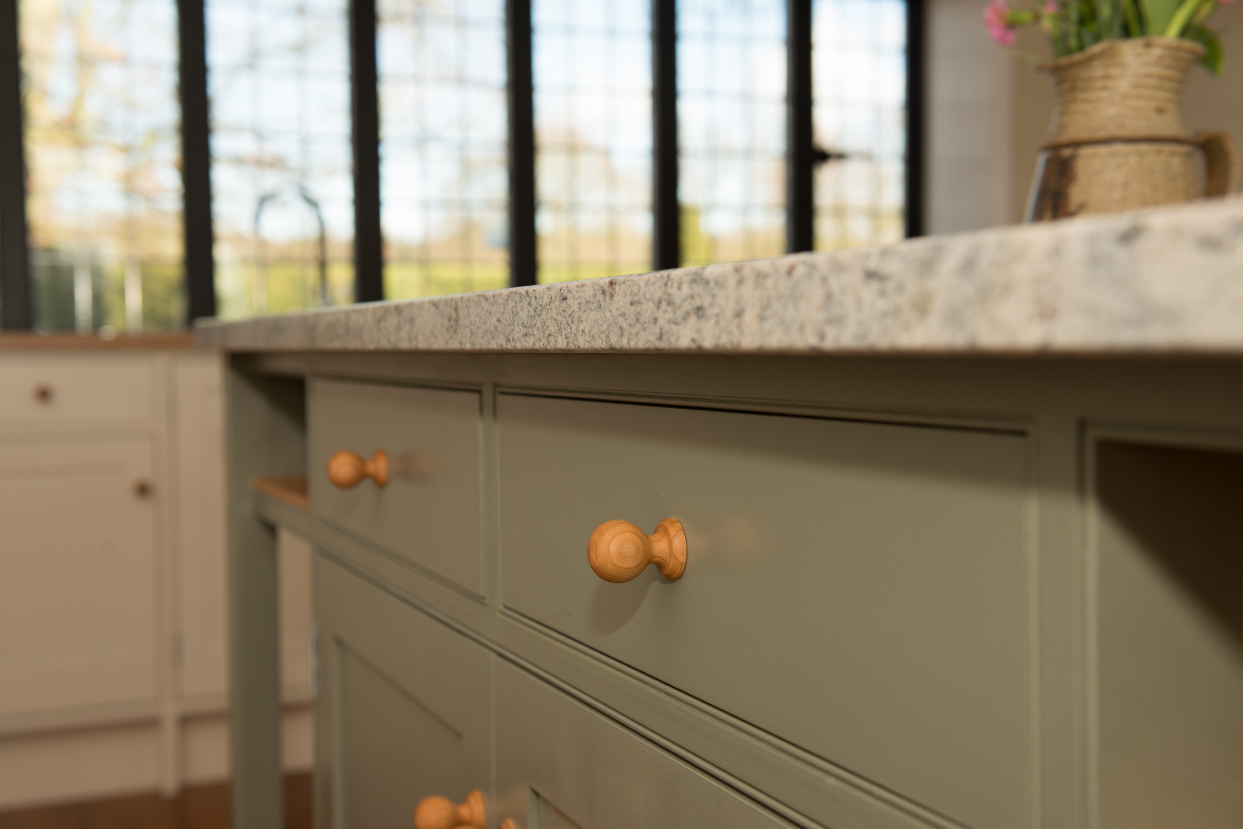 Cherry tree turned into kitchen