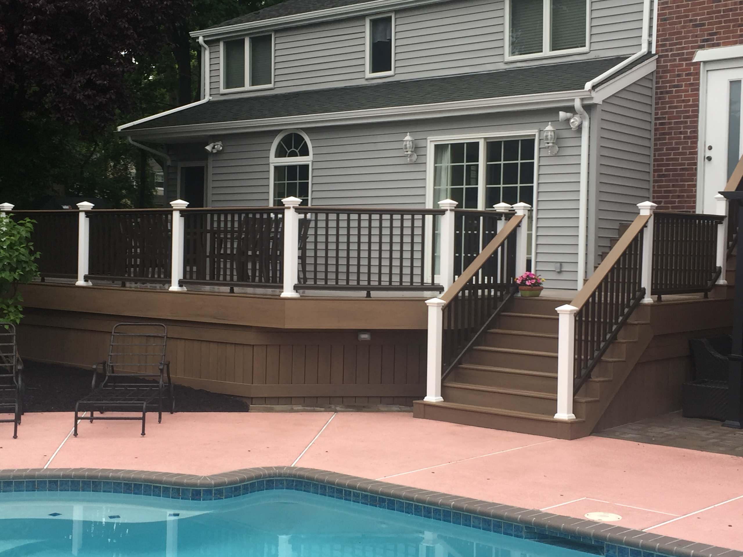 Patio deck renovation