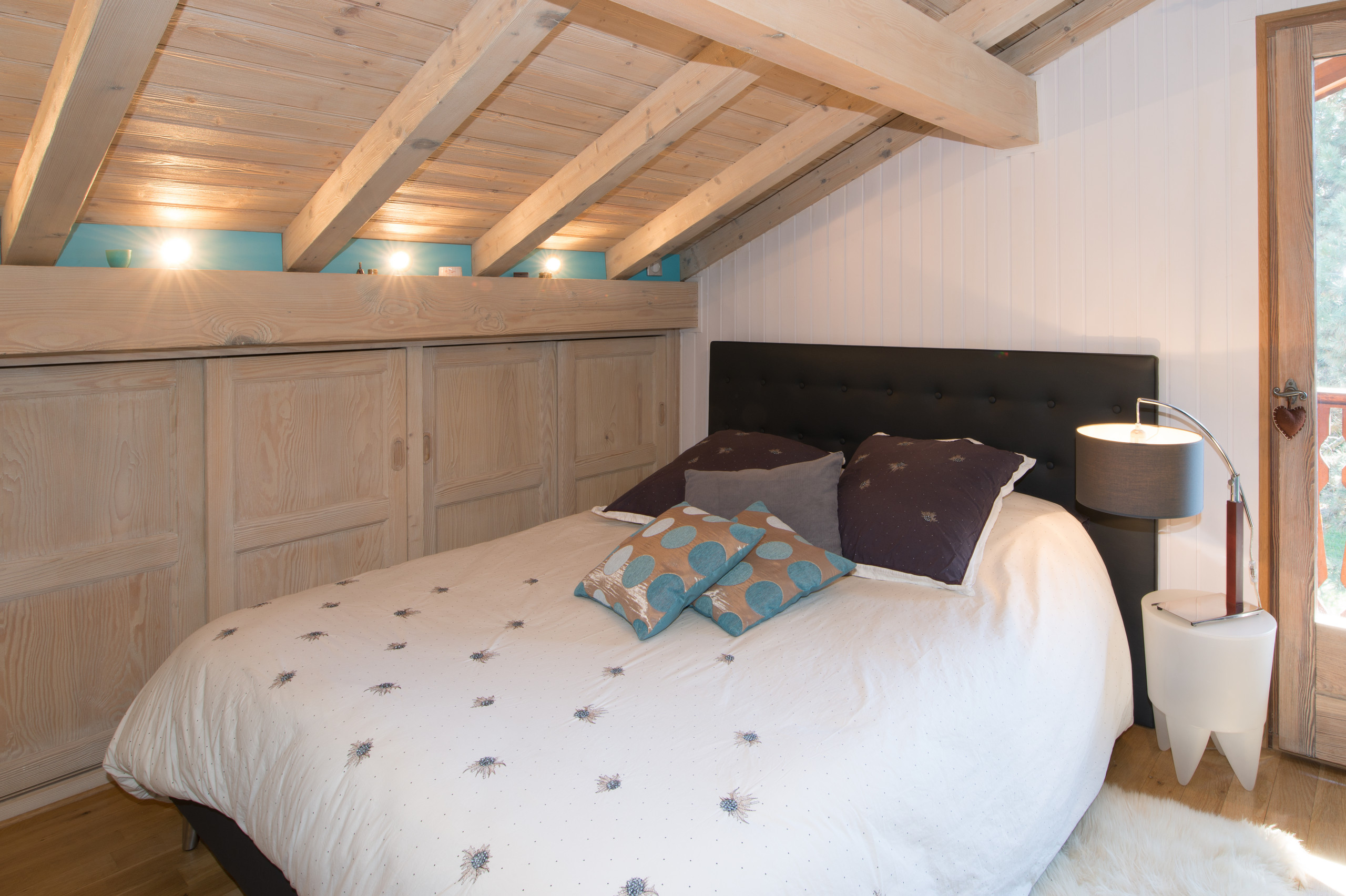 Décoration de chambre chalet à la montagne
