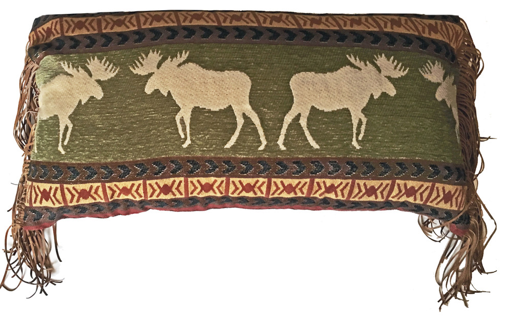 Ontario Wilderness Pillow Rustic Decorative Pillows by Carstens