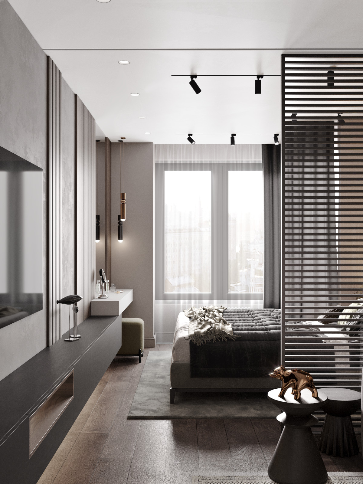 Дизайн-проект квартиры для молодой семьи в г. Москва