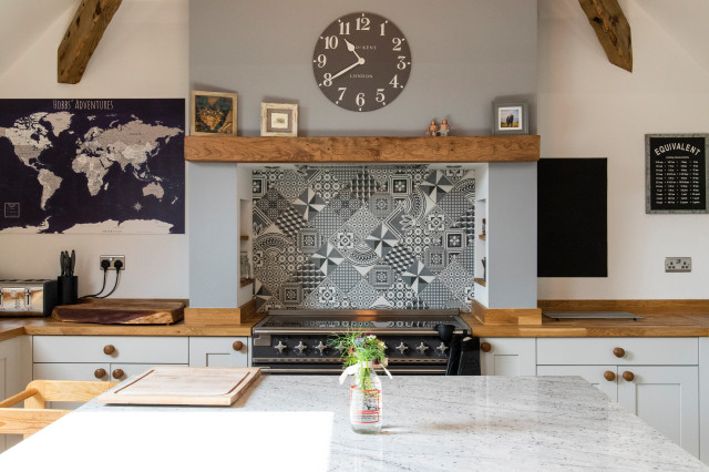 Amazing Solid Ash Kitchen traditional-kitchen