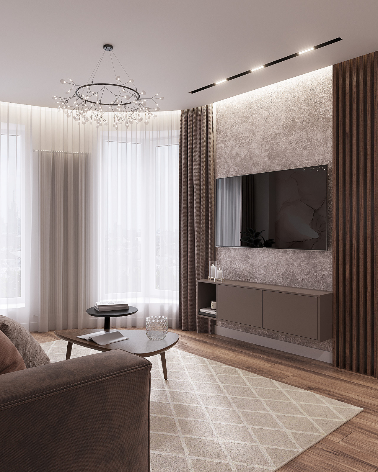 Уютный минимализм /  ЖК "Машков"