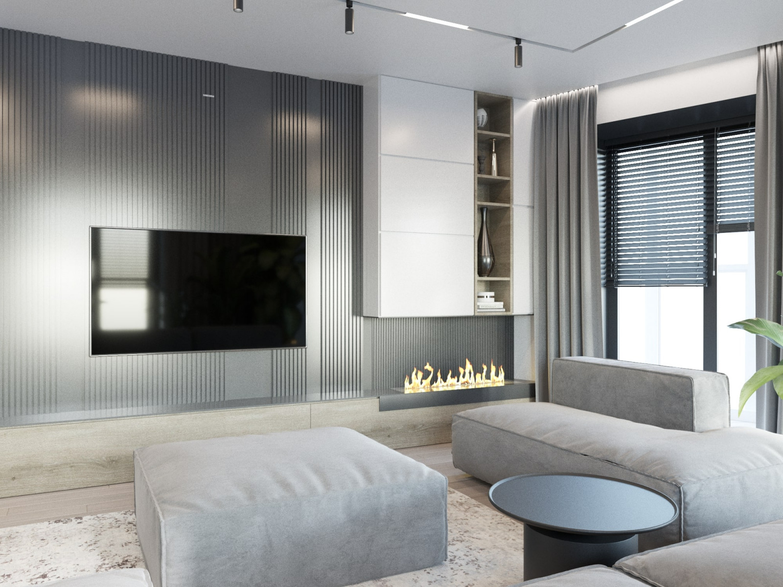 Белый, бежевый, серый...